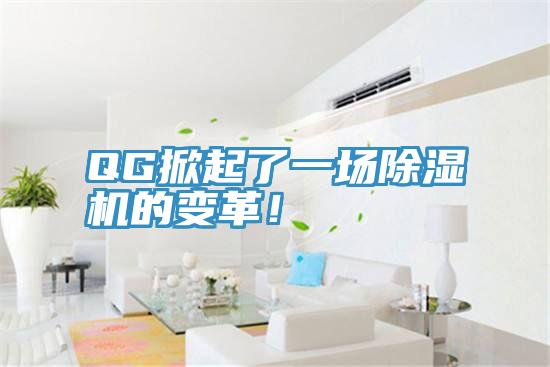 QG掀起了一場除濕機的變革！