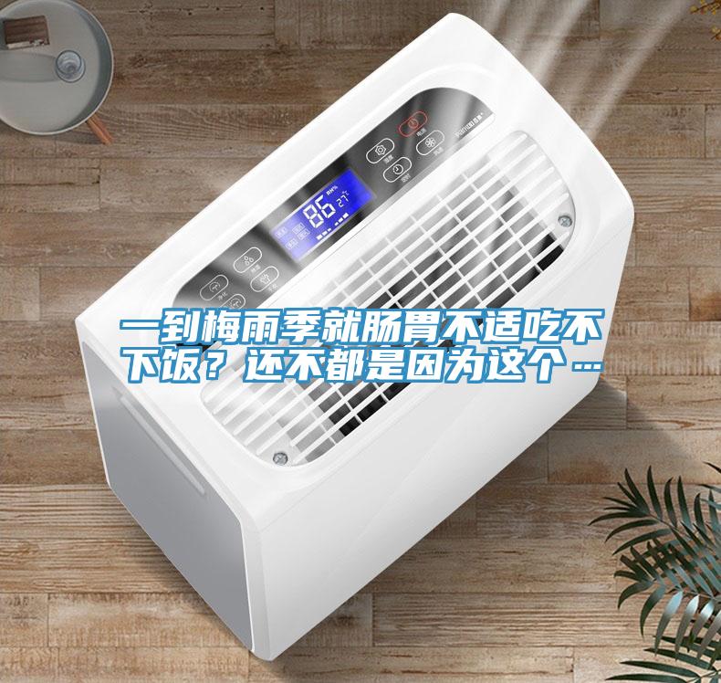 一到梅雨季就腸胃不適吃不下飯？還不都是因?yàn)檫@個(gè)…
