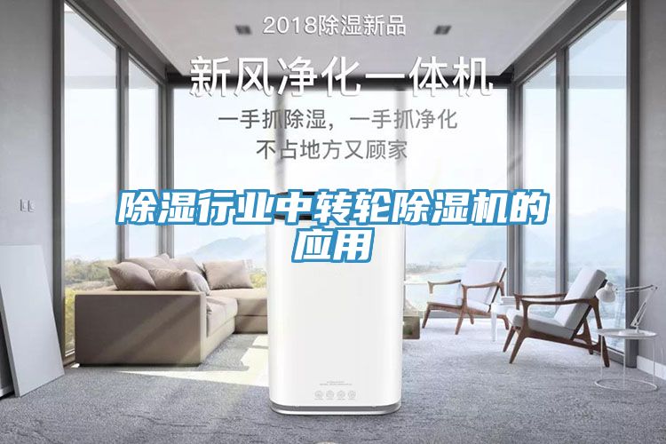 除濕行業(yè)中轉輪除濕機的應用