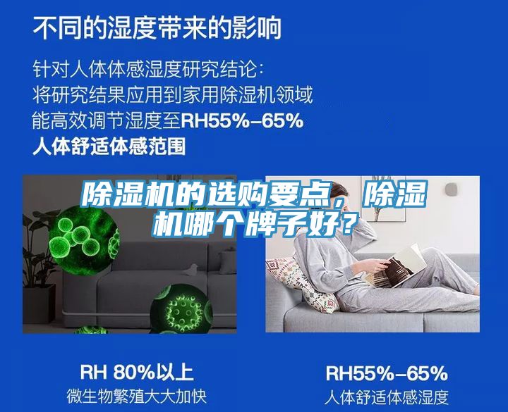 除濕機的選購要點，除濕機哪個牌子好？