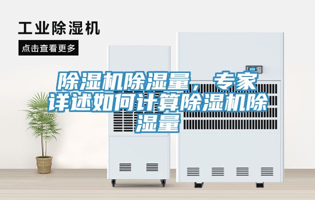 除濕機(jī)除濕量，專家詳述如何計算除濕機(jī)除濕量