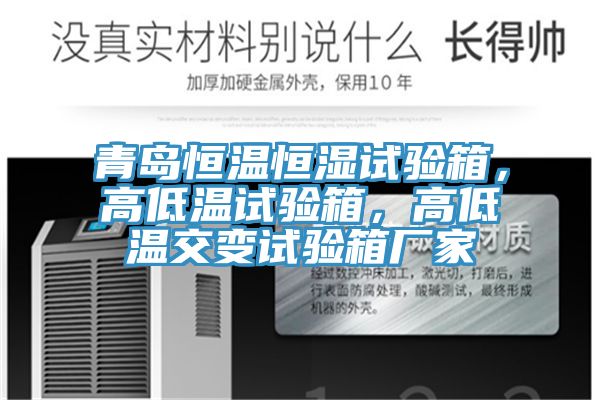 青島恒溫恒濕試驗箱，高低溫試驗箱，高低溫交變試驗箱廠家
