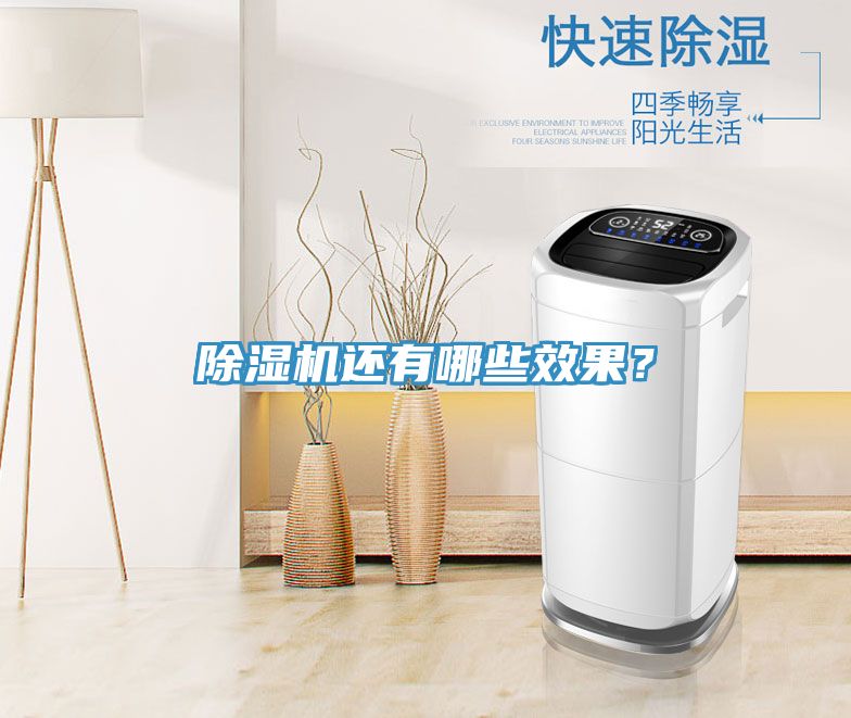 除濕機還有哪些效果？