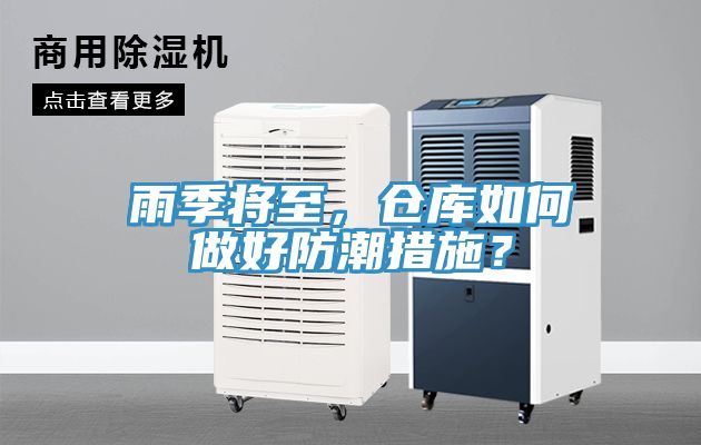 雨季將至，倉庫如何做好防潮措施？