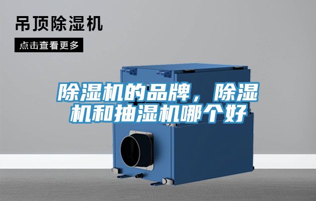 除濕機的品牌，除濕機和抽濕機哪個好