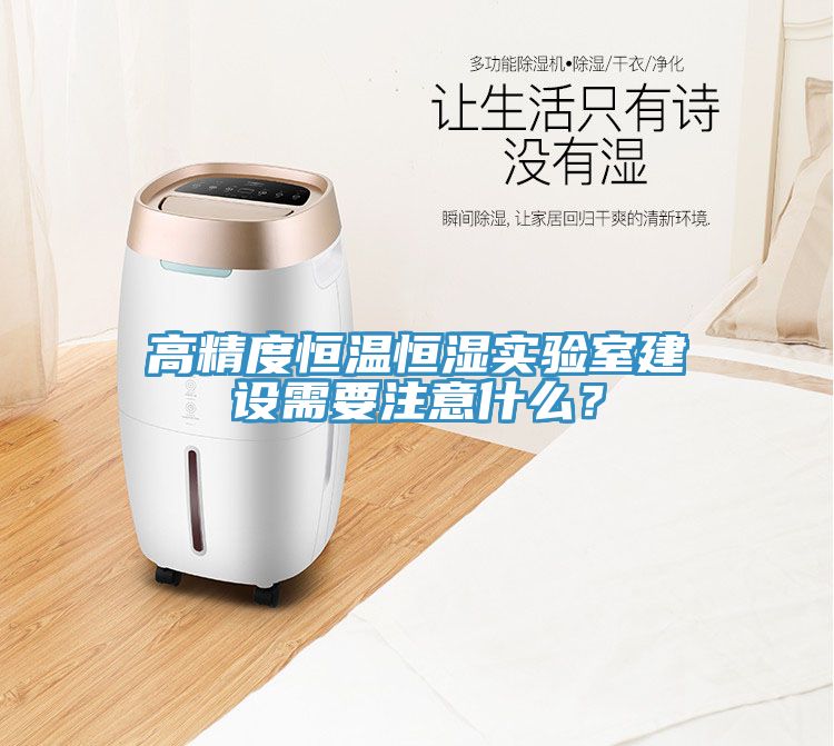 高精度恒溫恒濕實驗室建設(shè)需要注意什么？