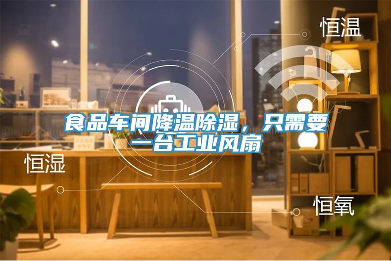 食品車間降溫除濕，只需要一臺工業(yè)風(fēng)扇