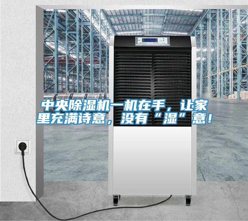 中央除濕機(jī)一機(jī)在手，讓家里充滿詩(shī)意，沒(méi)有“濕”意！