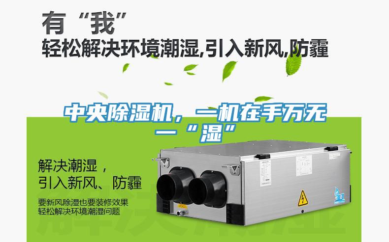 中央除濕機(jī)，一機(jī)在手萬無一“濕”