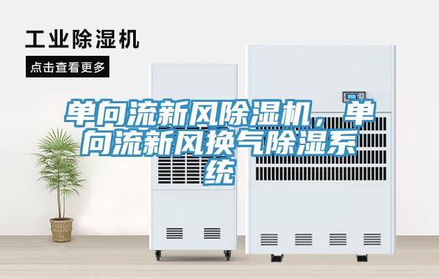 單向流新風(fēng)除濕機(jī)，單向流新風(fēng)換氣除濕系統(tǒng)