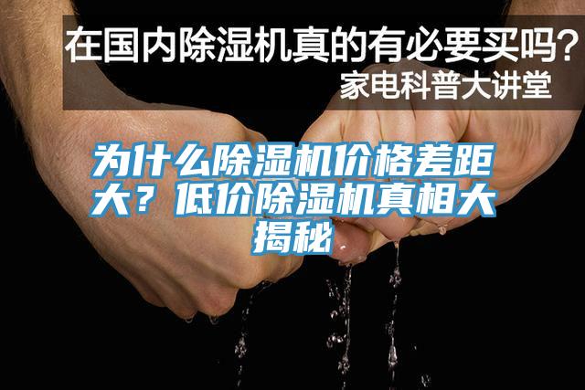 為什么除濕機價格差距大？低價除濕機真相大揭秘