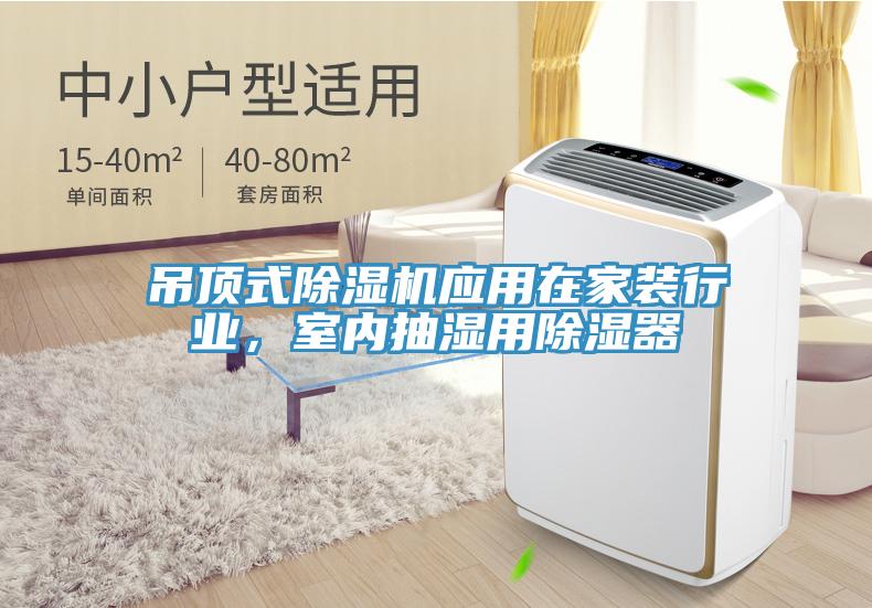 吊頂式除濕機應(yīng)用在家裝行業(yè)，室內(nèi)抽濕用除濕器