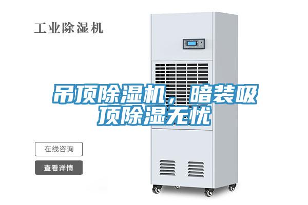 吊頂除濕機，暗裝吸頂除濕無憂